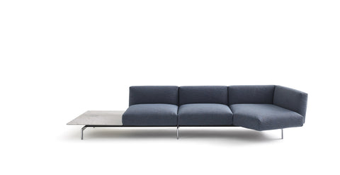 Avio Three Seat Sofa with or without Table by Knoll